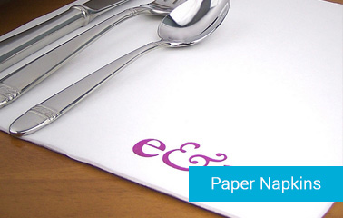 printed paper napkin